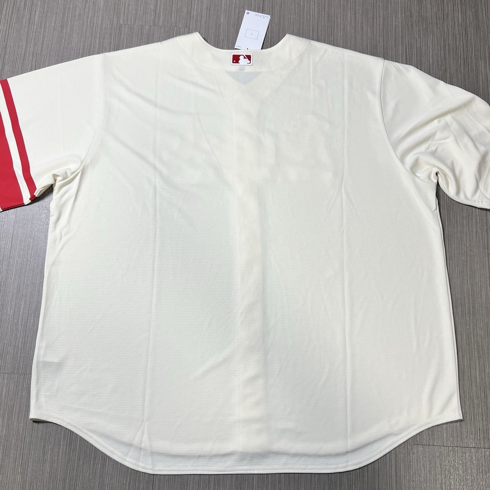 Los Angeles Angels Nike City Connect Cream MLB Baseball Team Jersey Men's 3XL - Picture 6 of 7